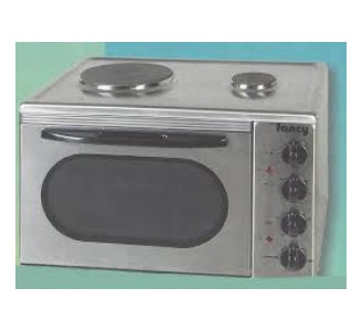 FANCY ΚΟΥΖΙΝΑΚΙ 2 ΕΣΤΙΩΝ INOX 0155