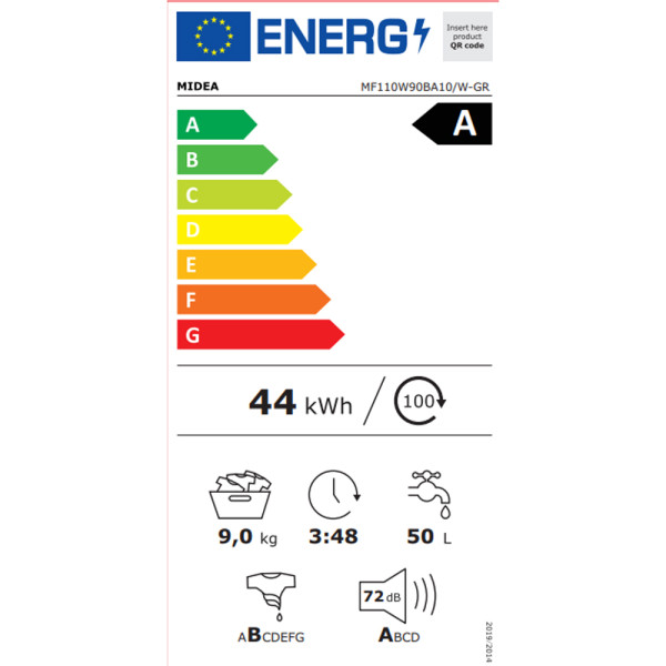 MIDEA MF110W90BA10/W-GR