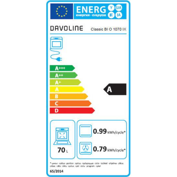 DAVOLINE CLASSIC BI O 1070 IX