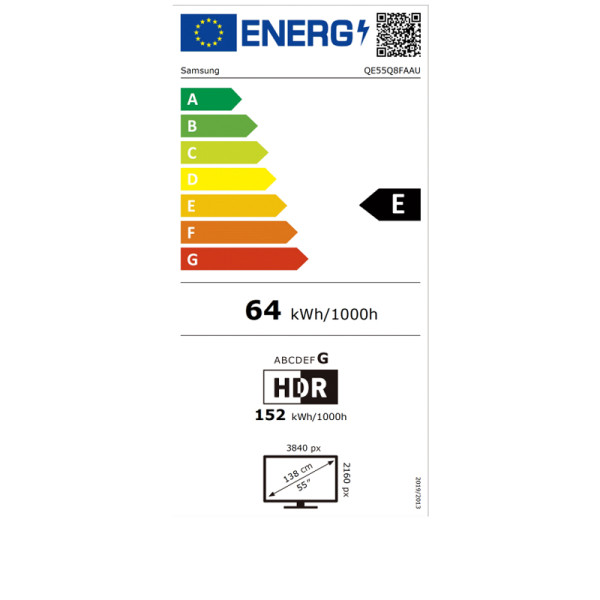 SAMSUNG QE55Q8F