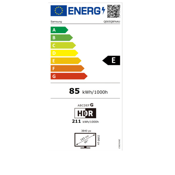 SAMSUNG QE65Q8F