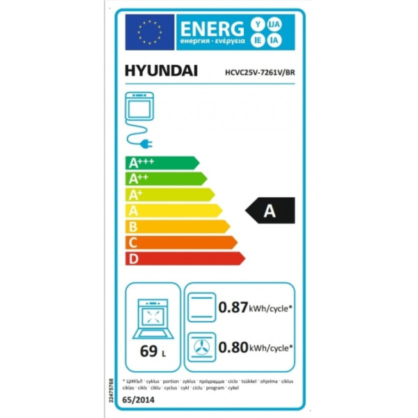 HYUNDAI HCVC25V-7261/BR