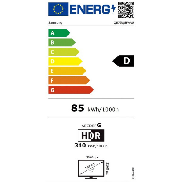 SAMSUNG QE75Q8F
