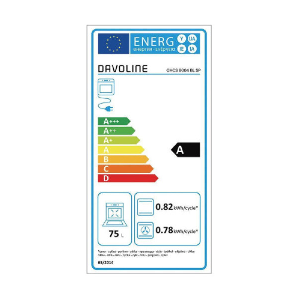 DAVOLINE OHCS 8004 BL