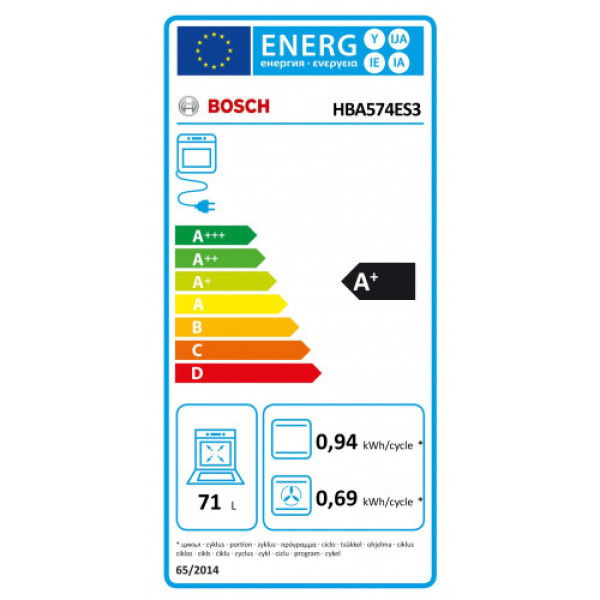 BOSCH HBA574ES3