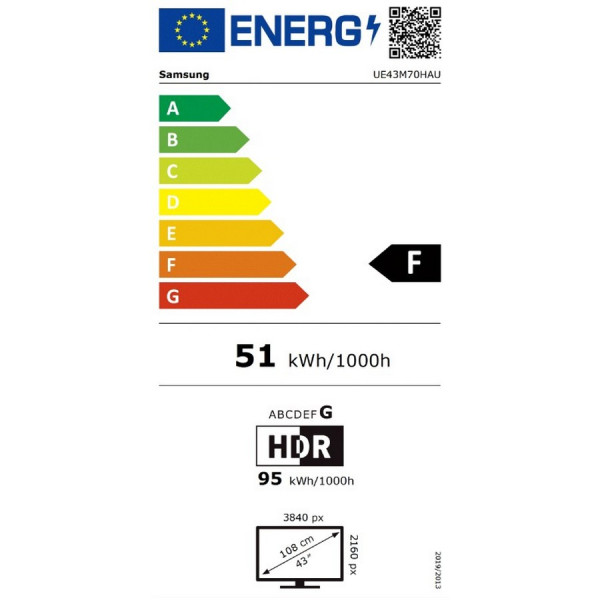 SAMSUNG UE43M70H