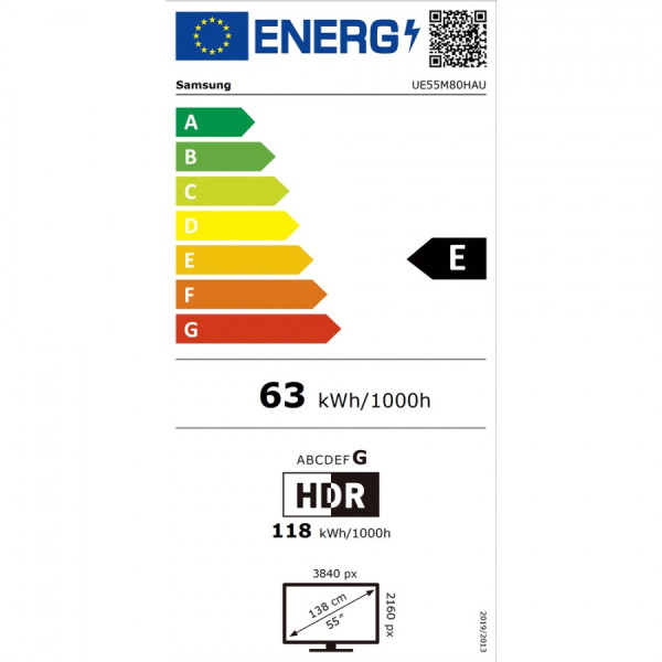 SAMSUNG UE55M80H