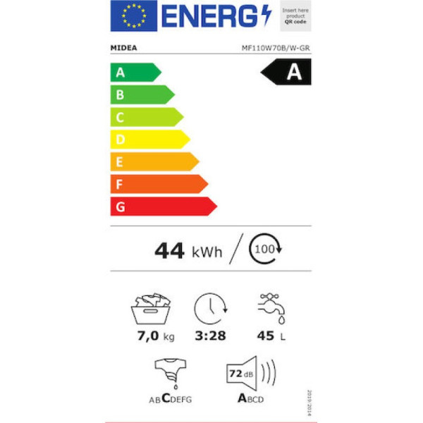 MIDEA MF110W70B/W-GR