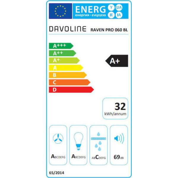 Davoline RAVEN PRO BLACK 60 