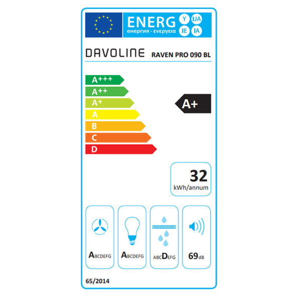 Davoline RAVEN PRO BLACK 90 