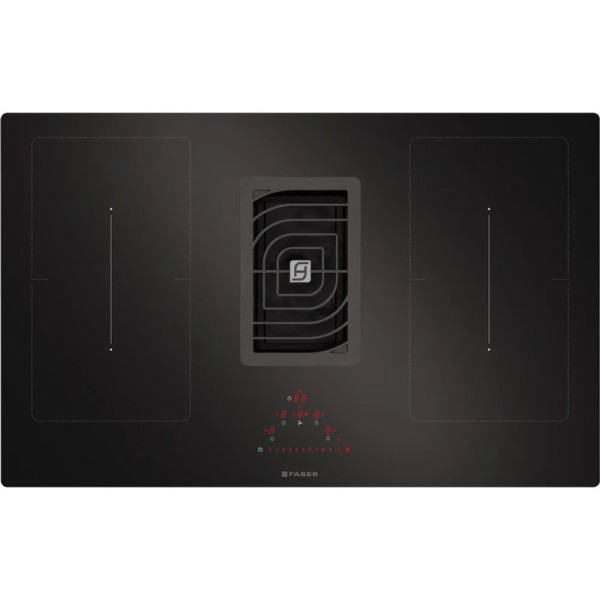 Faber Galileo Smart BK Glass A830 Επαγωγική Εστία Αυτόνομη 80.2x49.2cm